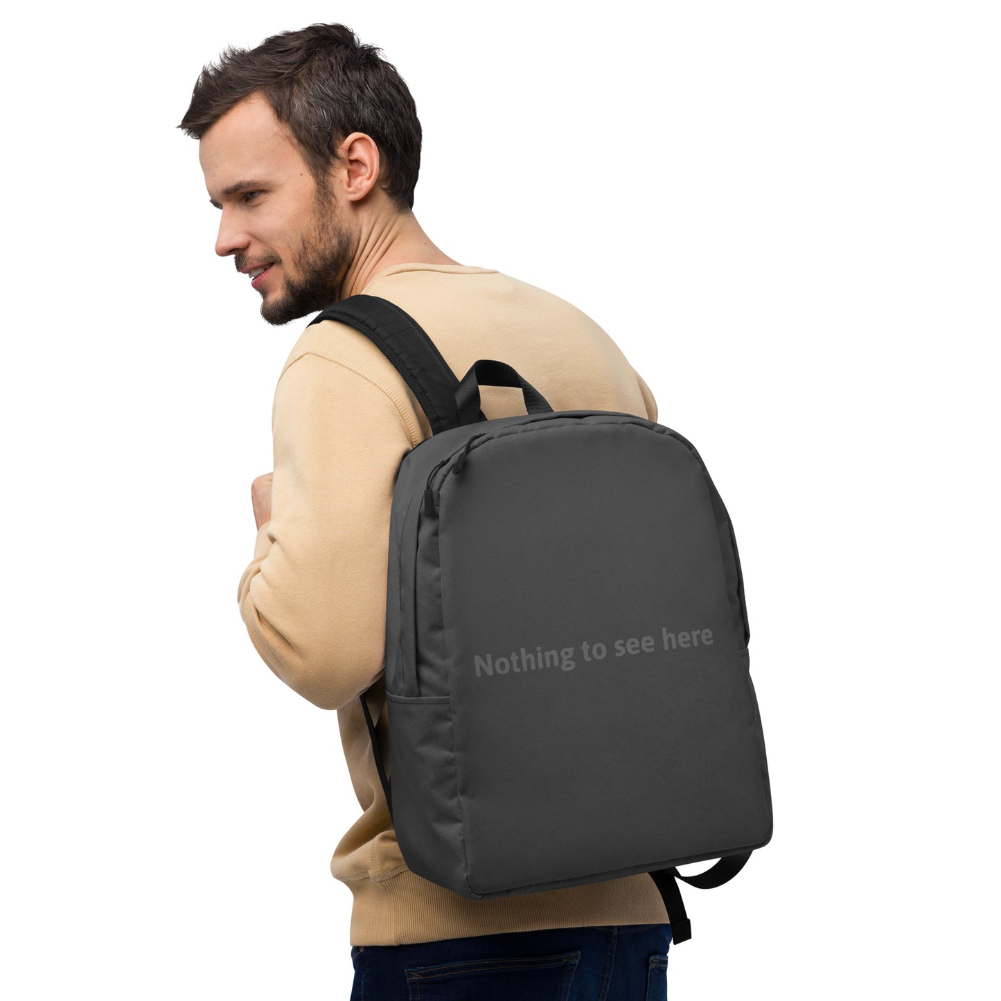 Gray Man Backpack