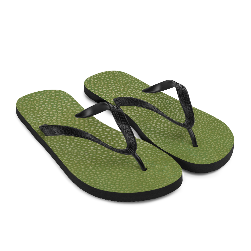 Green Stingray Flip Flop