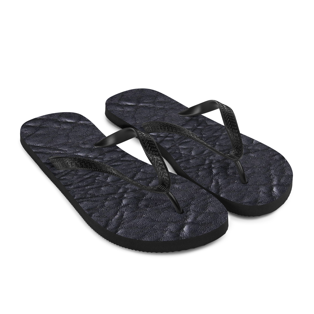 Black Elephant Flip Flop