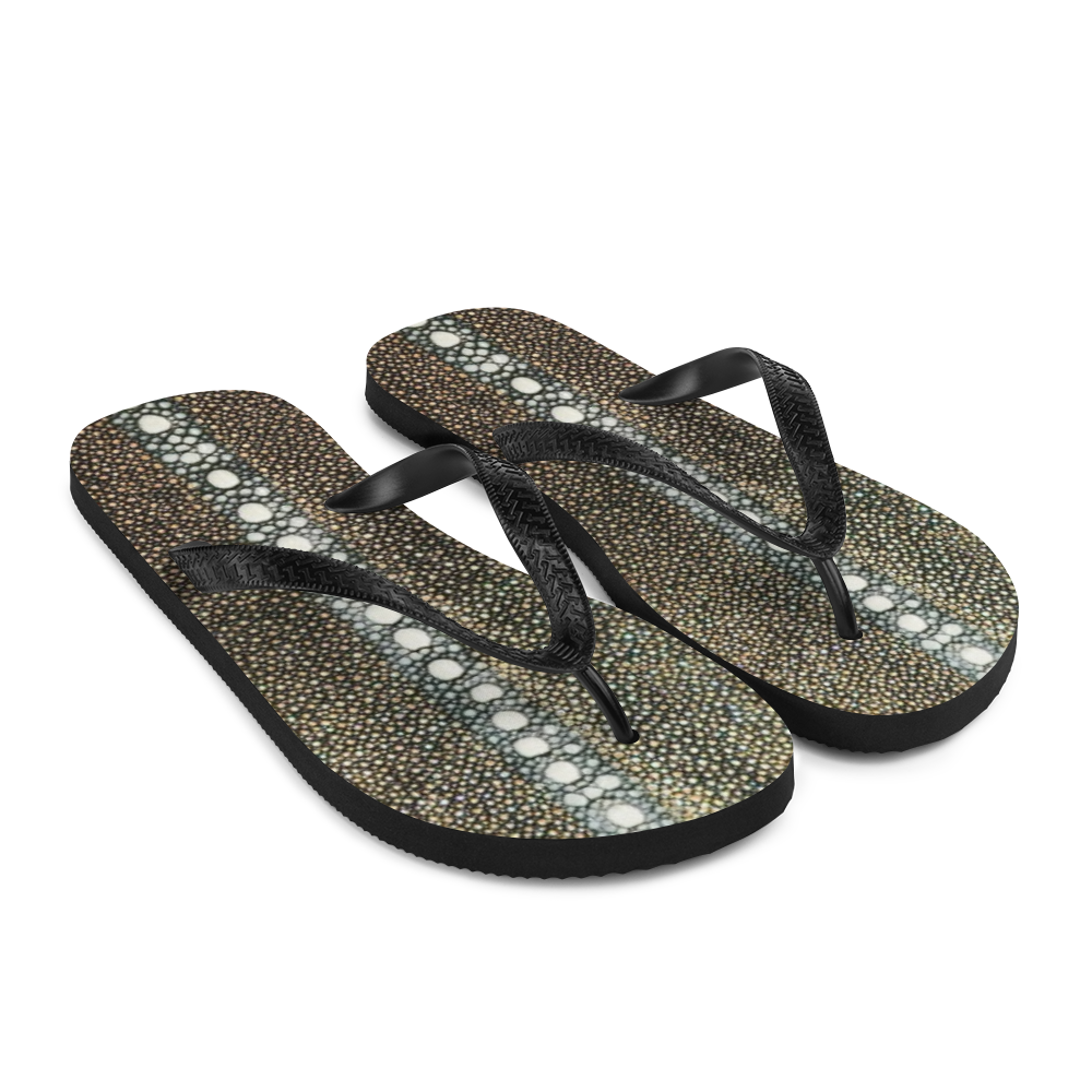 Golden Eagle Ray Flip Flop