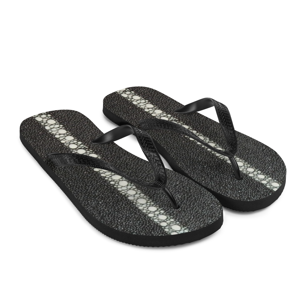 Black Eagle Ray Flip Flop