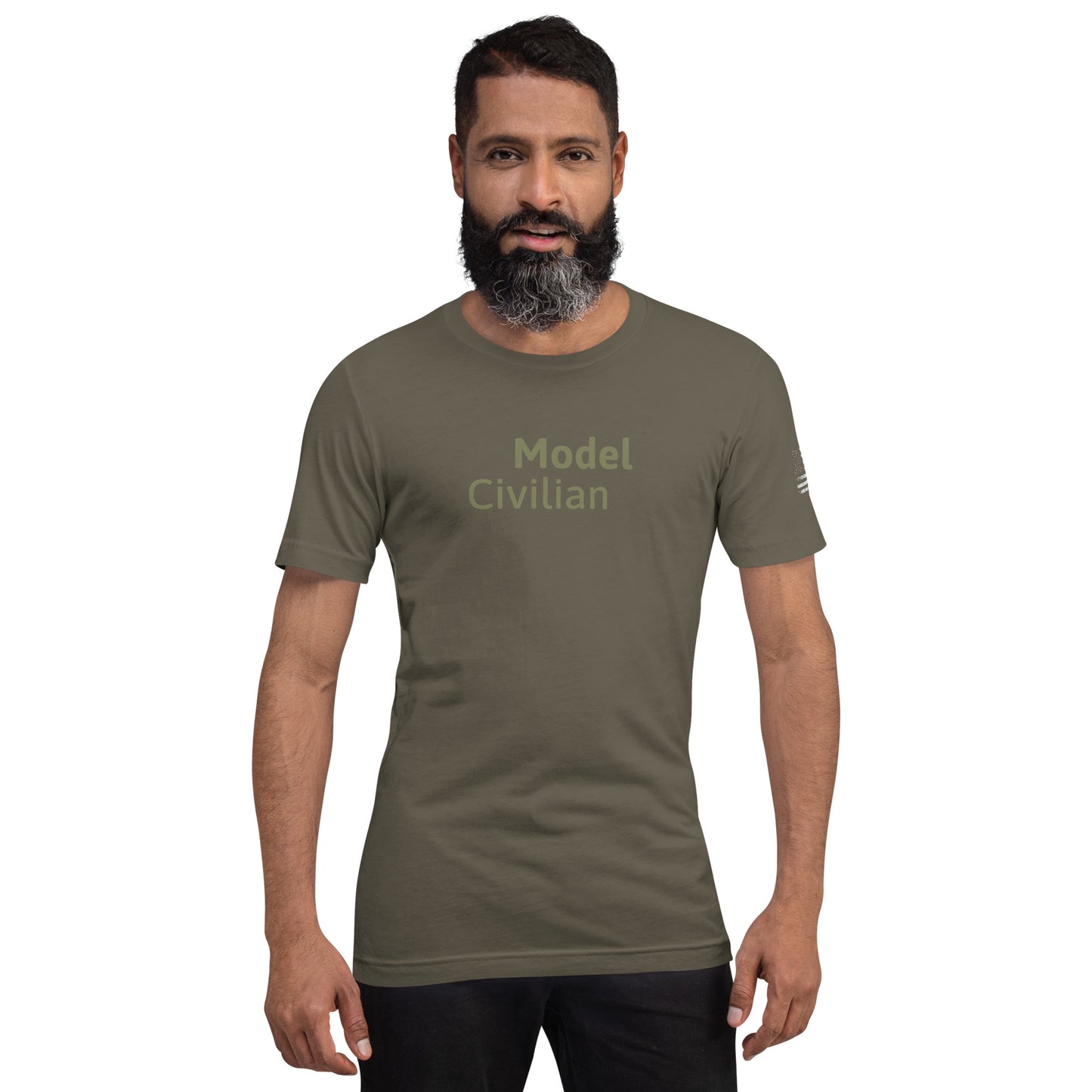 Mod Civ Shirt Green Font (Slim fit)