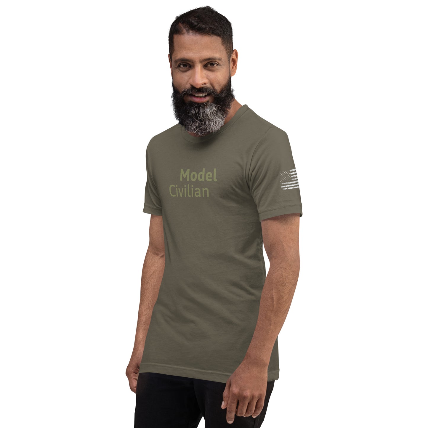 Mod Civ Shirt Green Font (Slim fit)