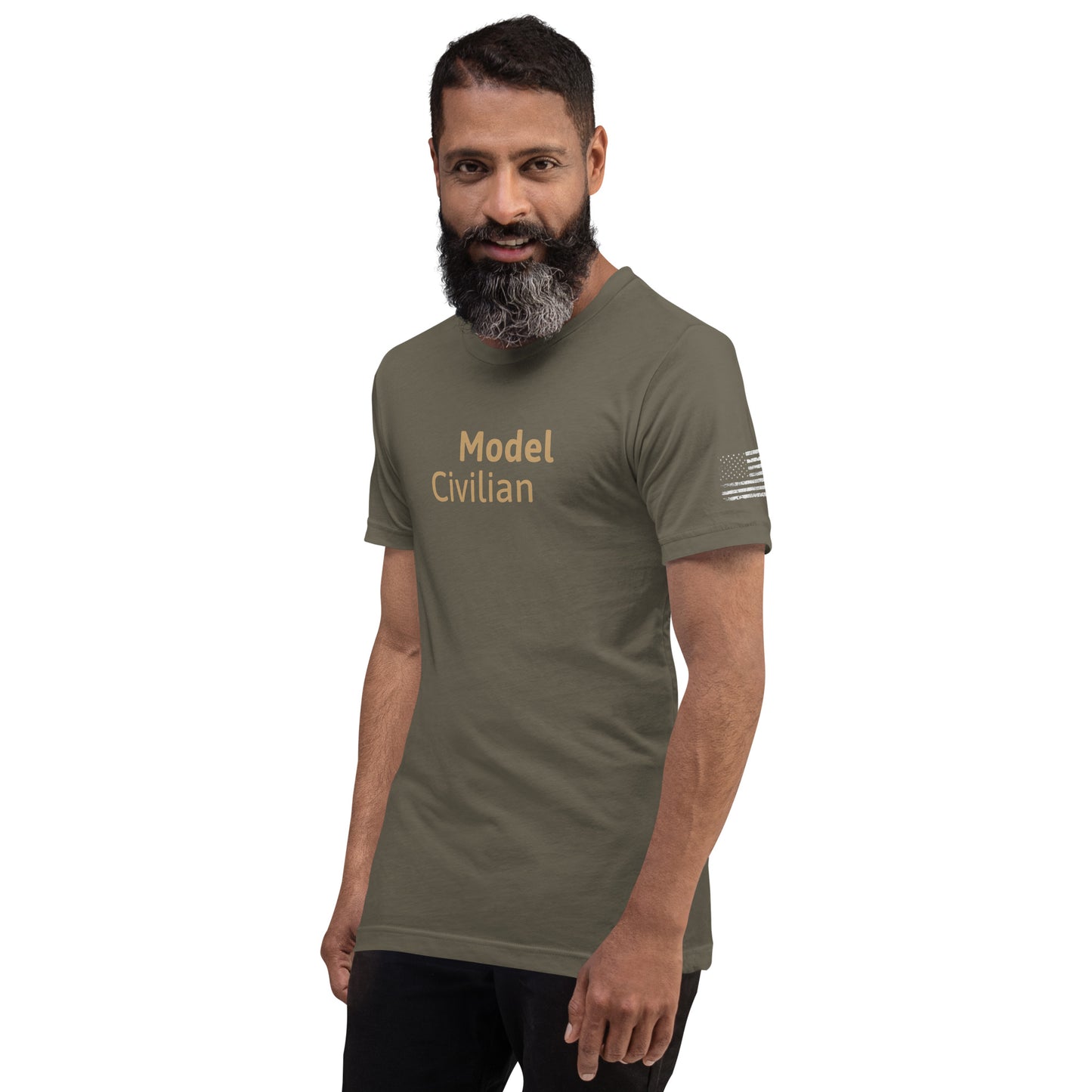 Mod Civ Shirt Tan Font (Slim fit)