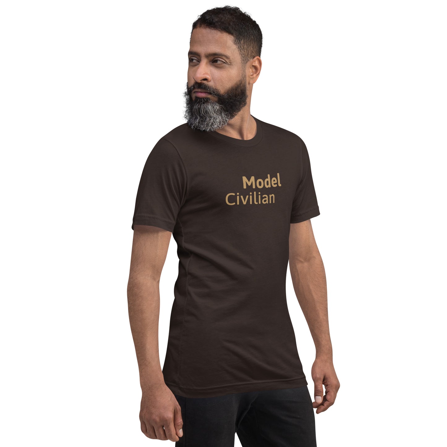 Mod Civ Shirt Tan Font (Slim fit)