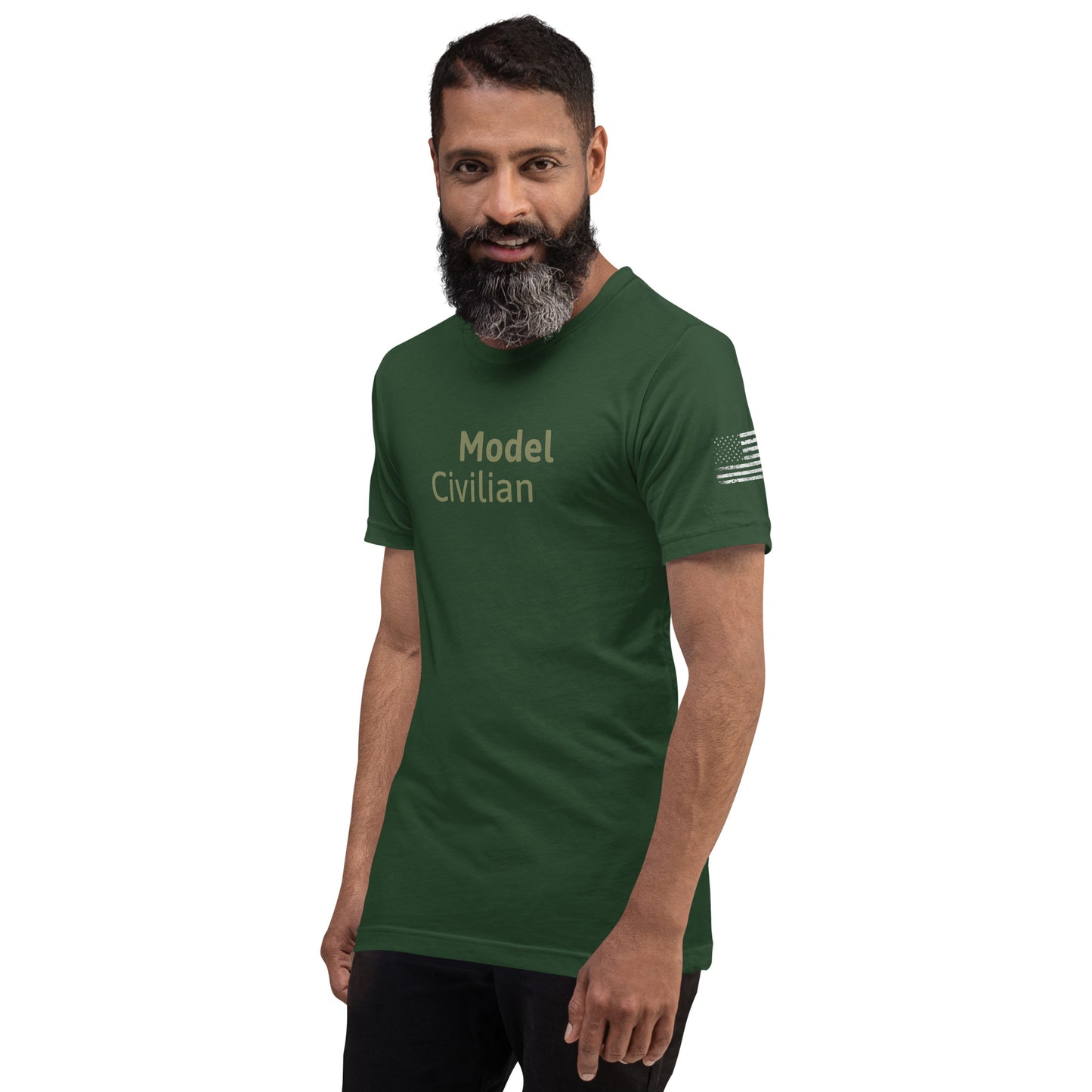 Mod Civ Shirt Green Font (Slim fit)