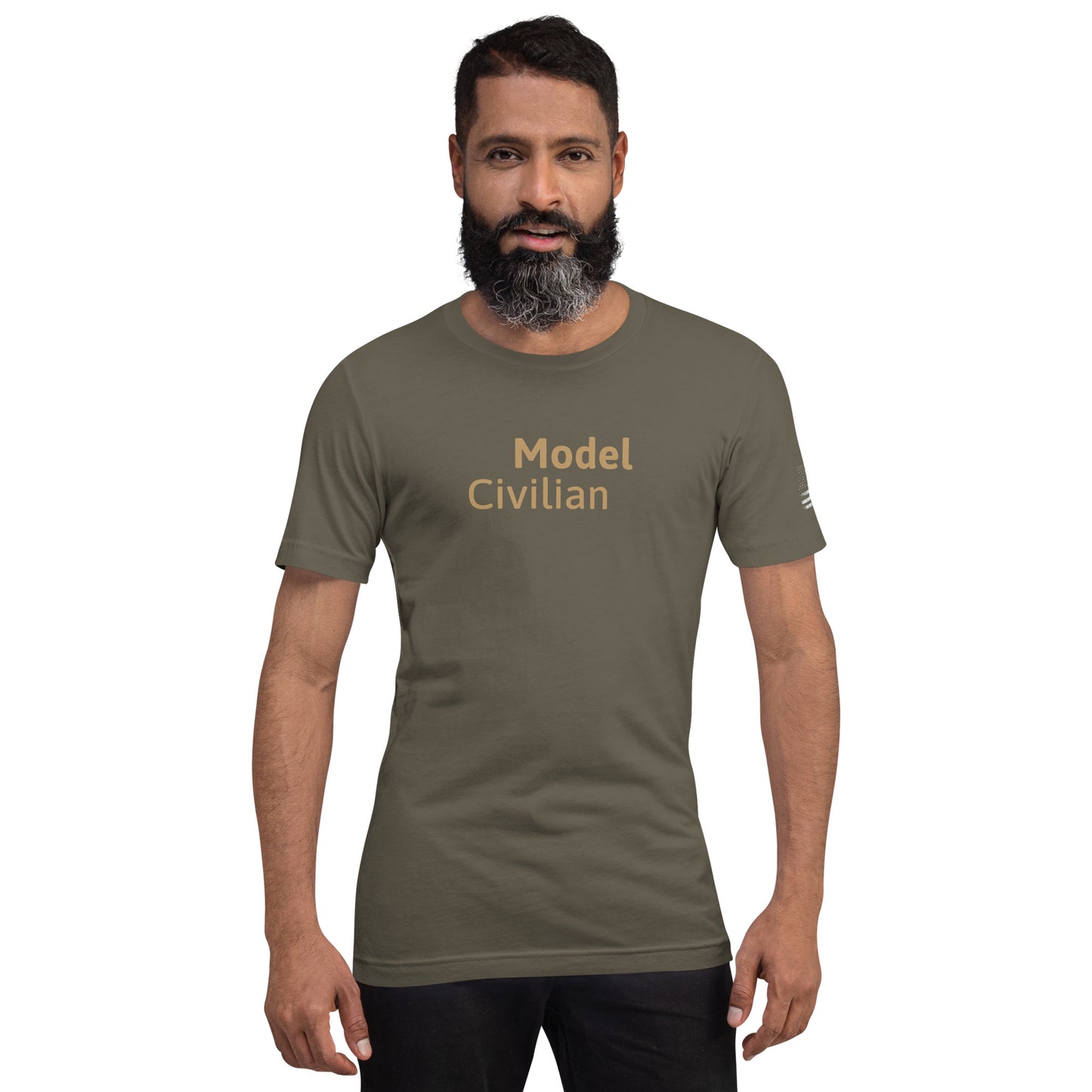 Mod Civ Shirt Tan Font (Slim fit)