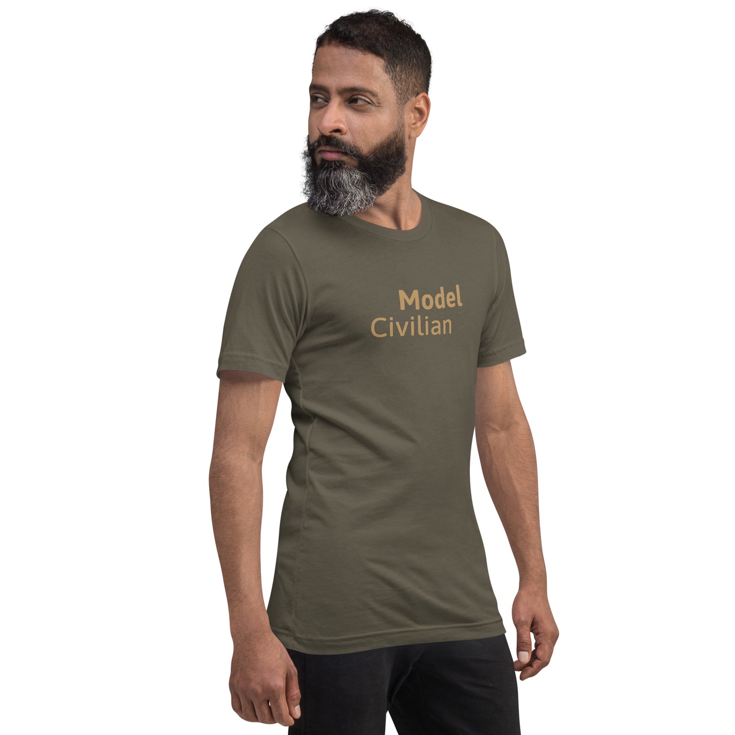 Mod Civ Shirt Tan Font (Slim fit)