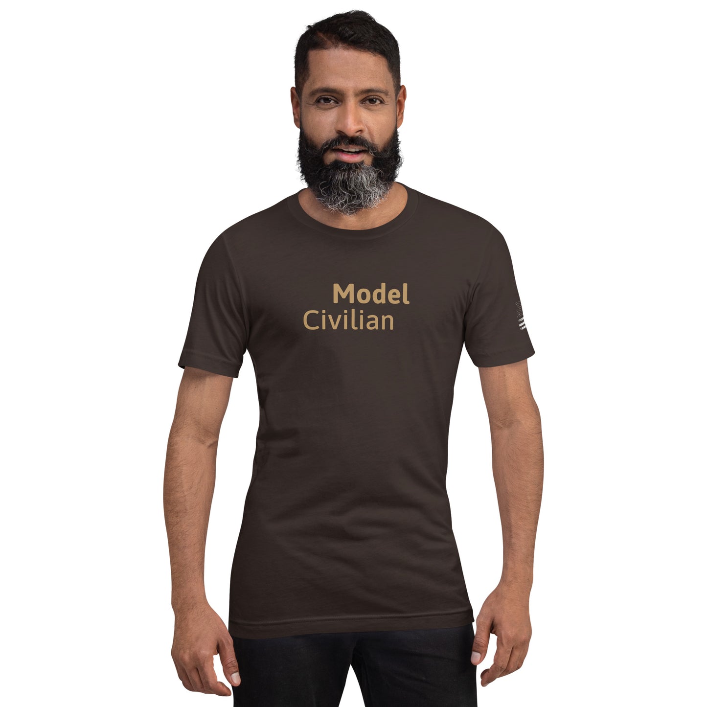 Mod Civ Shirt Tan Font (Slim fit)