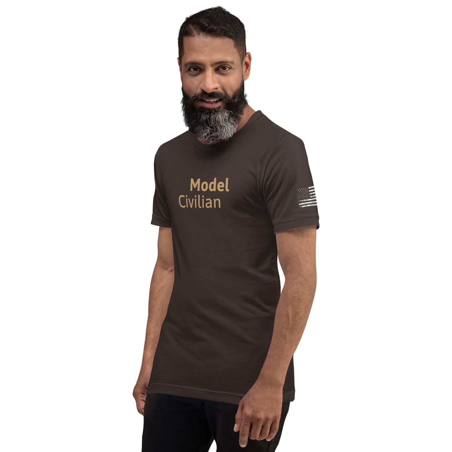 Mod Civ Shirt Tan Font (Slim fit)
