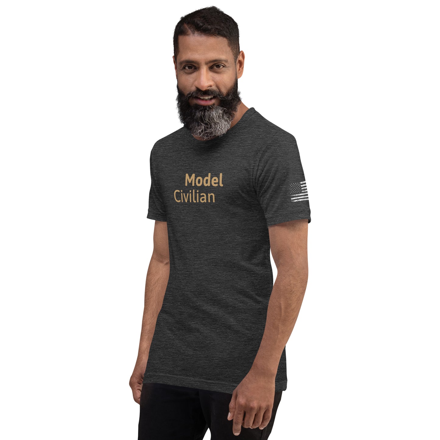 Mod Civ Shirt Tan Font (Slim fit)
