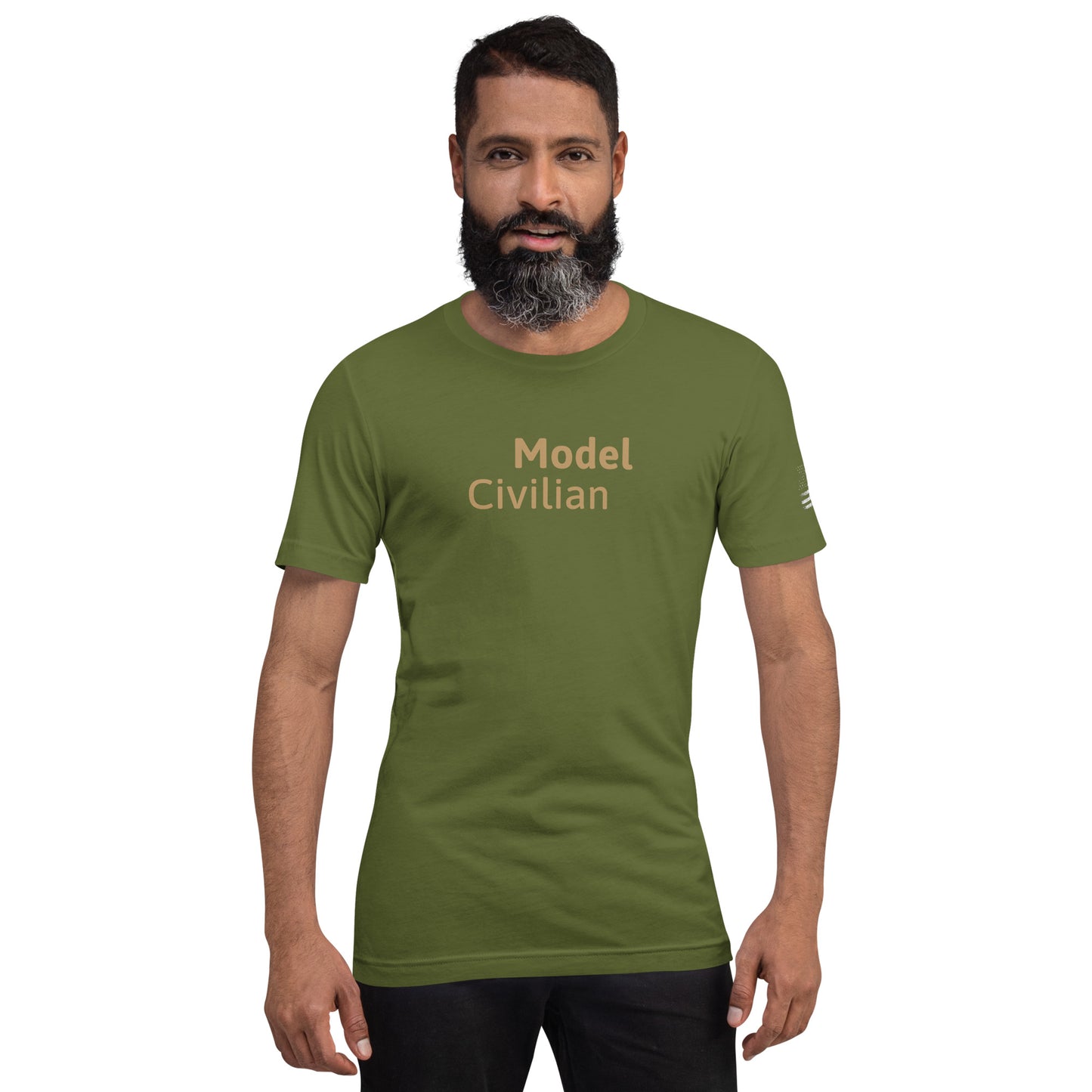 Mod Civ Shirt Tan Font (Slim fit)